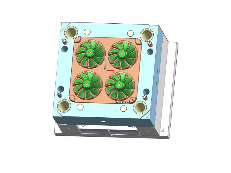 Multi-cavity balanced runner design for precision injection molding